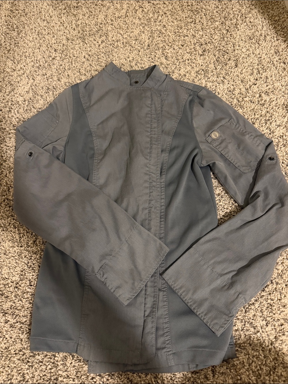 Women's Slate Gray Chef Coat